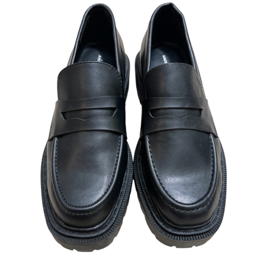 American Eagle Women’s Black Platform Lug Loafer 8 
90’s Style Chunky Gorpcore - Picture 3 of 7